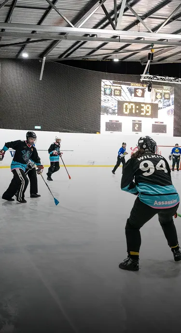 Broomball at Ice Arena