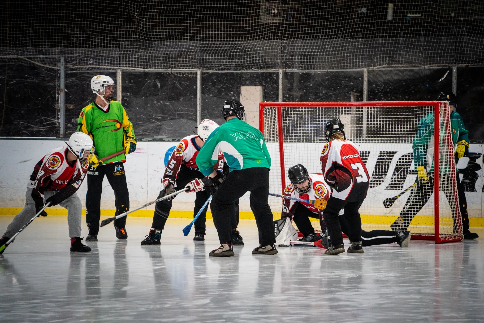 Broomball action image 5