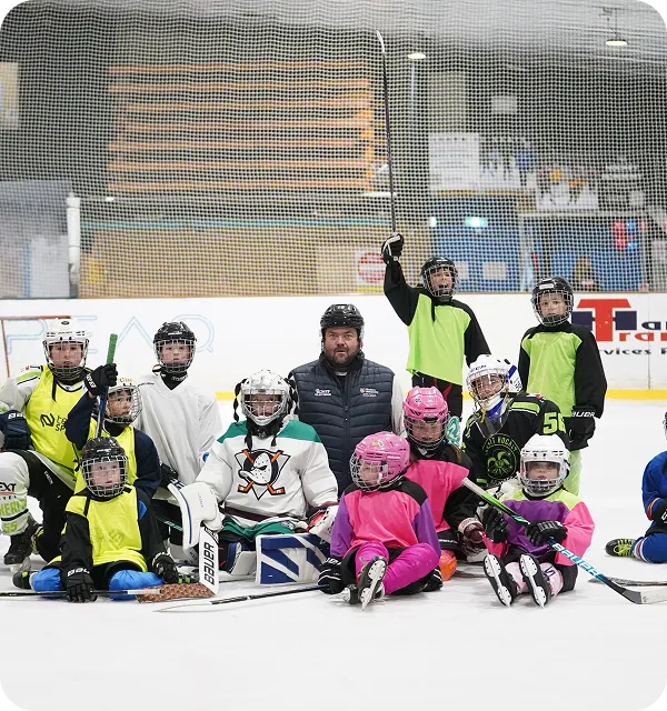 Ice Hockey Academy training session