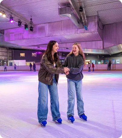 Ice skating at Adelaide ice arena