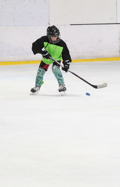 Ice hockey session