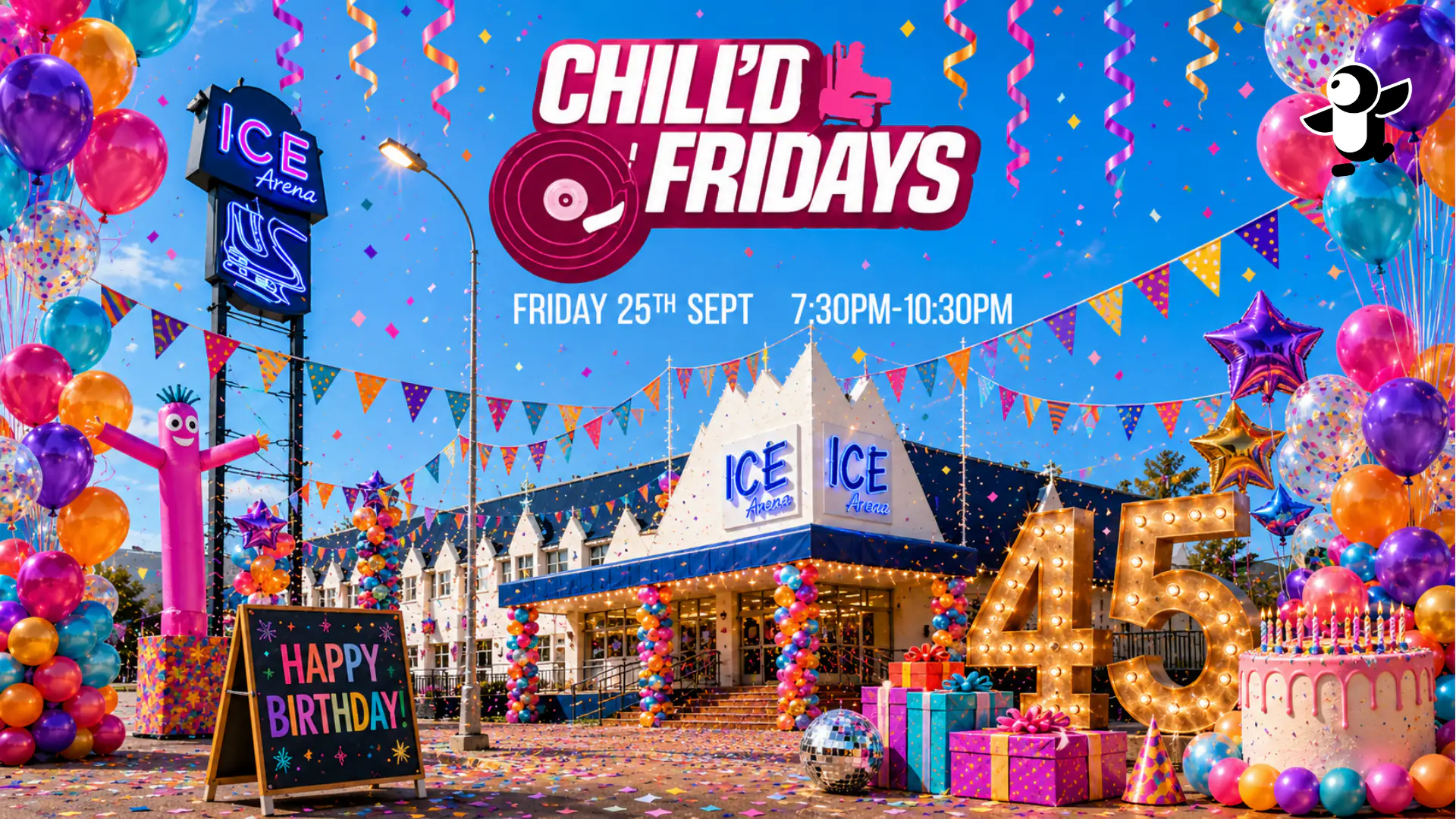 Chill’d Fridays — Celebrate the 45th Birthday of Ice Arena